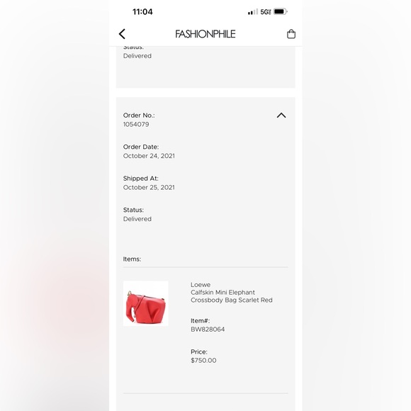 Loewe elephant crossbody - Picture 9 of 9